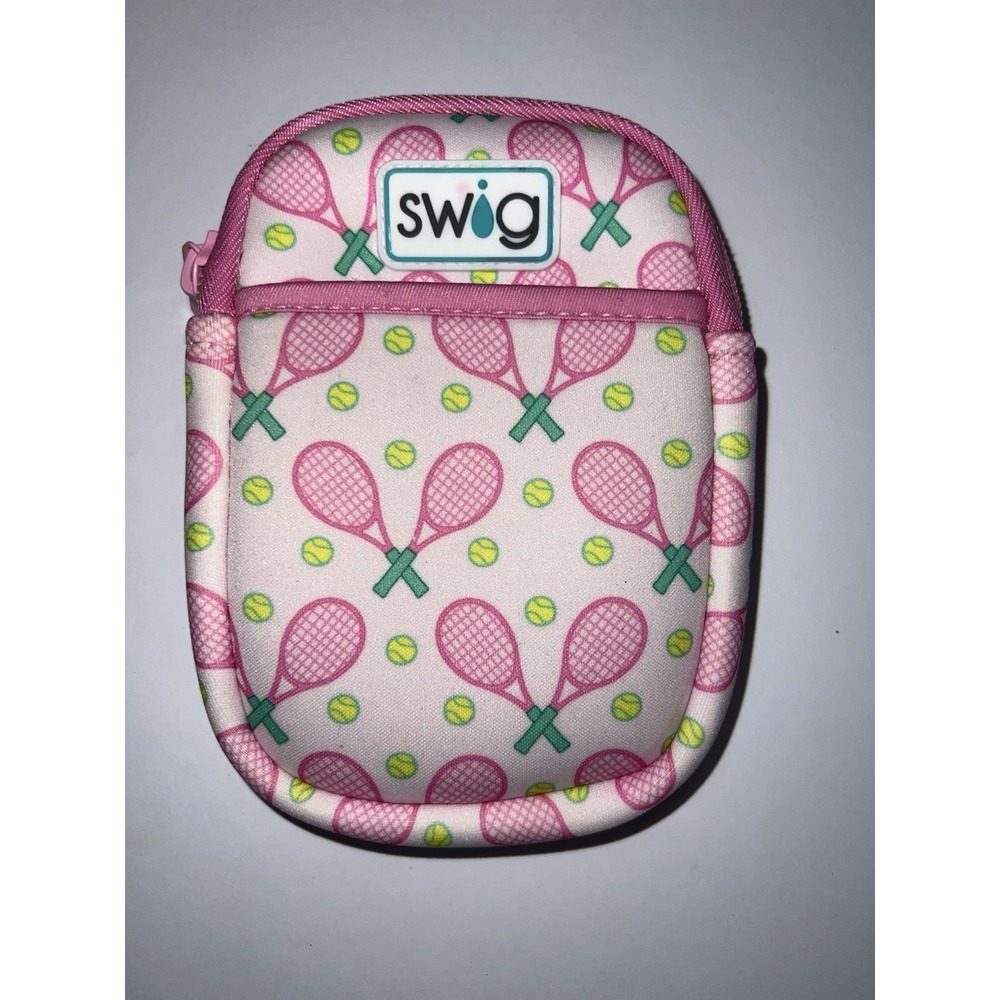 Swig Life Mega Mug Pouch Love All Pattern Tennis Ball Water Bottle Accessory Bag